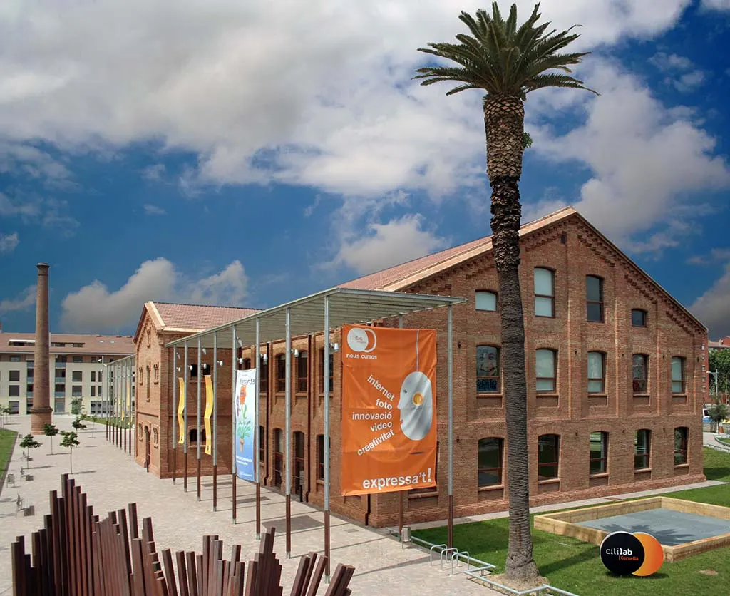 Edifici del Centre d’Innovació Citilab a Cornellà de Llobregat, seu de Prestait